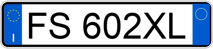 Numer rejestracyjny FS602XL posiada JEEP Renegade