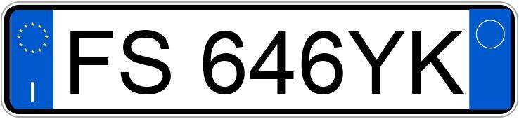 Numer rejestracyjny FS646YK posiada FIAT Panda 3a serie Numer rejestracyjny FS646YK posiada FIAT Panda 3a serie