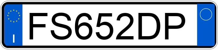 Numer rejestracyjny FS652DP posiada AUDI A5 1a serie