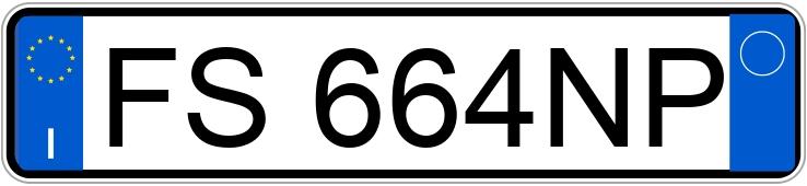 Numer rejestracyjny FS664NP posiada ALFA ROMEO Giulietta