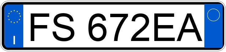 Numer rejestracyjny FS672EA posiada VOLKSWAGEN Polo 6a serie