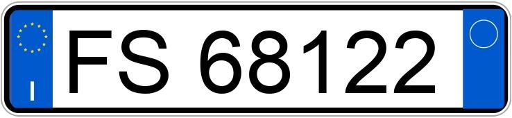 Numer rejestracyjny FS68122 posiada Honda Sh125