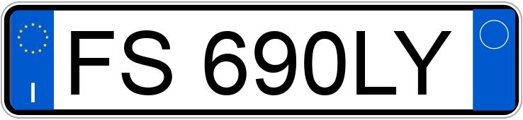 Numer rejestracyjny FS690LY posiada DACIA Sandero 2a serie