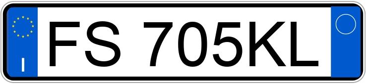 Numer rejestracyjny FS705KL posiada PEUGEOT 208