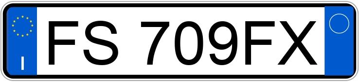 Numer rejestracyjny FS709FX posiada MERCEDES Classe A