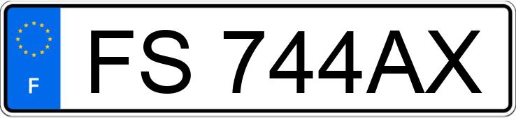 Numer rejestracyjny FS744AX posiada SEAT LEON Numer rejestracyjny FS744AX posiada SEAT LEON