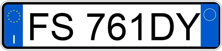 Numer rejestracyjny FS761DY posiada NISSAN Qashqai 2a serie