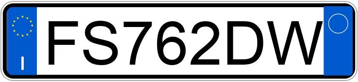 Numer rejestracyjny FS762DW posiada BMW X4