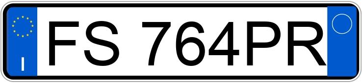Pirat drogowy w pojeździe o numerach rejestracyjnych FS764PR