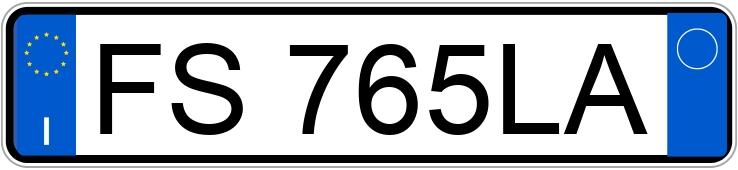 Numer rejestracyjny FS765LA posiada BMW 120I