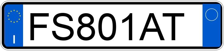 Pirat drogowy w pojeździe o numerach rejestracyjnych FS801AT