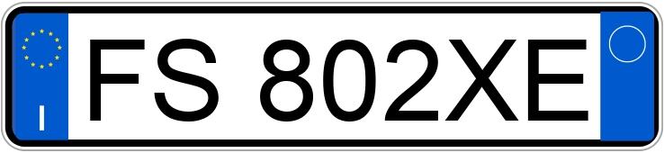 Numer rejestracyjny FS802XE posiada CITROEN C4 Picasso