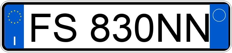 Numer rejestracyjny FS830NN posiada PEUGEOT 208 1o serie
