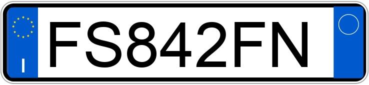 Numer rejestracyjny FS842FN posiada VOLVO V40