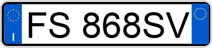 Numer rejestracyjny FS868SV posiada JAGUAR E-Pace