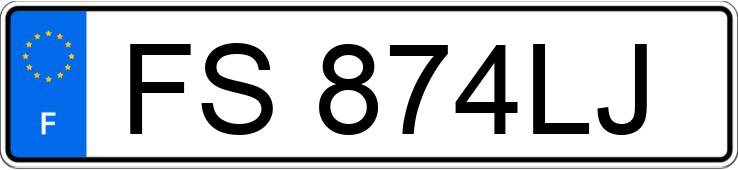 Numer rejestracyjny FS874LJ posiada CITROEN C3 III