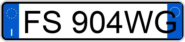 Numer rejestracyjny FS904WG posiada LAND ROVER Range Rover Velar