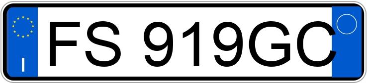 Numer rejestracyjny FS919GC posiada CITROEN C1 2a serie