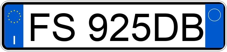 Numer rejestracyjny FS925DB posiada ALFA ROMEO Stelvio