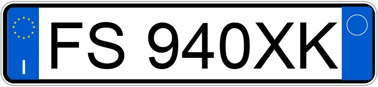 Numer rejestracyjny FS940XK posiada SMART fortwo 3as.