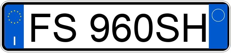 Numer rejestracyjny FS960SH posiada BMW 116D
