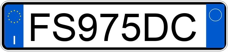 Numer rejestracyjny FS975DC posiada ALFA ROMEO Giulia Numer rejestracyjny FS975DC posiada ALFA ROMEO Giulia