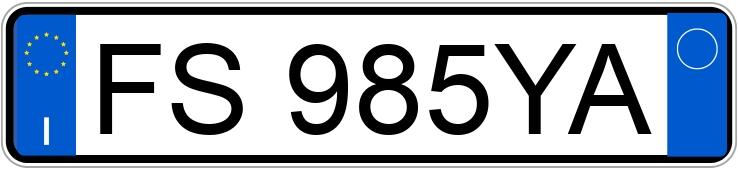 Numer rejestracyjny FS985YA posiada MAZDA MX-5 4a serie