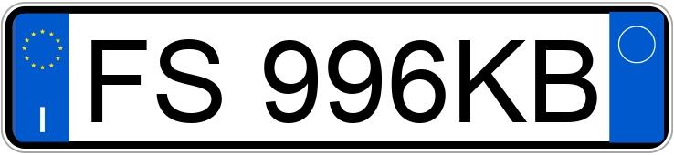 Numer rejestracyjny FS996KB posiada FIAT 500 Numer rejestracyjny FS996KB posiada FIAT 500