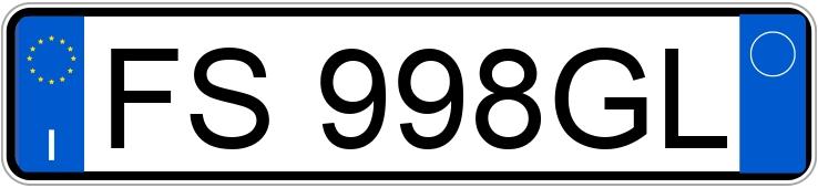 Numer rejestracyjny FS998GL posiada SKODA Superb 3a serie