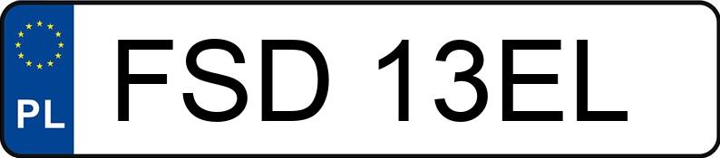 Numer rejestracyjny FSD 13EL posiada OPEL KADETT - FSD13EL Numer rejestracyjny FSD 13EL posiada OPEL KADETT - FSD13EL