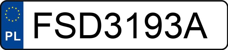 Numer rejestracyjny FSD 3193A posiada FIAT DOBLO - FSD3193A Numer rejestracyjny FSD 3193A posiada FIAT DOBLO - FSD3193A