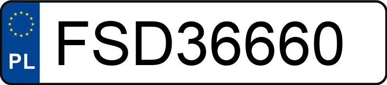 Numer rejestracyjny FSD 36660 posiada OPEL ASTRA - FSD36660