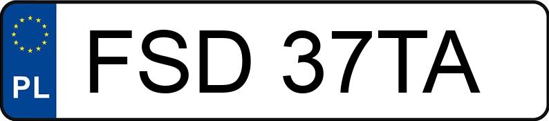 Numer rejestracyjny FSD 37TA posiada FIAT DUCATO - FSD37TA Numer rejestracyjny FSD 37TA posiada FIAT DUCATO - FSD37TA