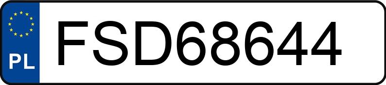 Numer rejestracyjny FSD 68644 posiada SKODA OCTAVIA - FSD68644 Numer rejestracyjny FSD 68644 posiada SKODA OCTAVIA - FSD68644
