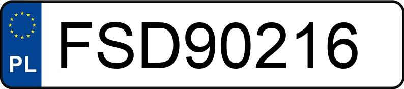 Numer rejestracyjny FSD 90216 posiada BMW X5 Diesel MR`14 E6 F15 xDrive30d Step - FSD90216