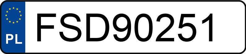 Numer rejestracyjny FSD 90251 posiada AUDI A6 - FSD90251 Numer rejestracyjny FSD 90251 posiada AUDI A6 - FSD90251
