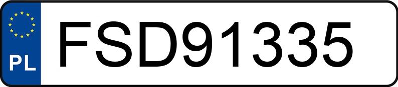 Numer rejestracyjny FSD 91335 posiada IVECO 50-180 Daily MR`19 E6 3.5t 50C18HZ - FSD91335