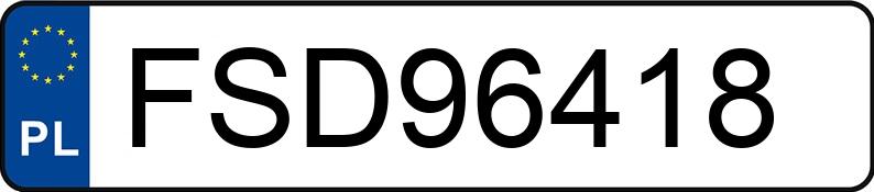 Il numero di registrazione FSD 96418 ha MERCEDES-BENZ C 180 Kat. MR`00 E3 203 Classic - FSD96418
