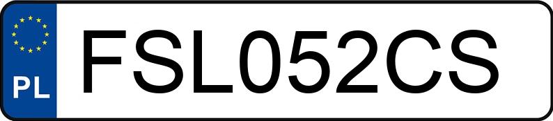 Numer rejestracyjny FSL 052CS posiada AUDI A4 - FSL052CS
