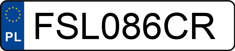 Numer rejestracyjny FSL 086CR posiada HERTOGHS  - FSL086CR