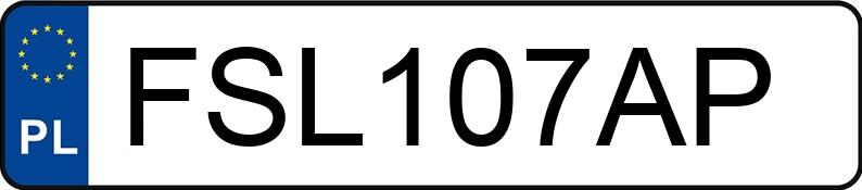 Numer rejestracyjny FSL 107AP posiada KIA CEE D - FSL107AP Numer rejestracyjny FSL 107AP posiada KIA CEE D - FSL107AP