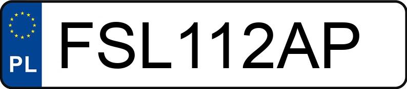 Numer rejestracyjny FSL 112AP posiada DACIA DUSTER - FSL112AP