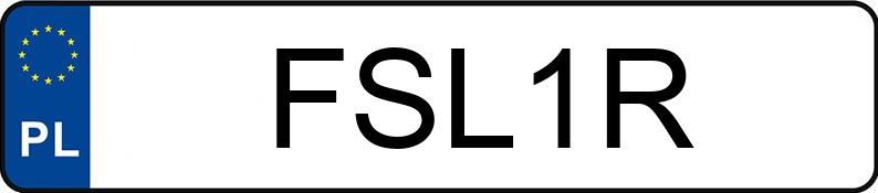 Numer rejestracyjny FSL 1R posiada FSM-BIELSKO BIAŁA POLSKI FIAT 126 P 650E - FSL1R