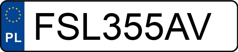 Numer rejestracyjny FSL 355AV posiada OPEL INSIGNIA SPORTS TOURER - FSL355AV