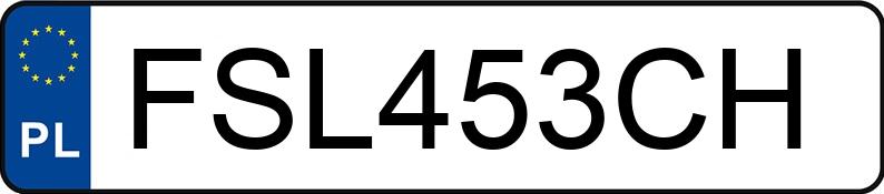 Numer rejestracyjny FSL 453CH posiada VOLKSWAGEN TOUAREG - FSL453CH