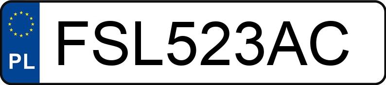 Die Registrierungsnummer FSL 523AC hat DAIMLERCHRYSLER C 180 - FSL523AC