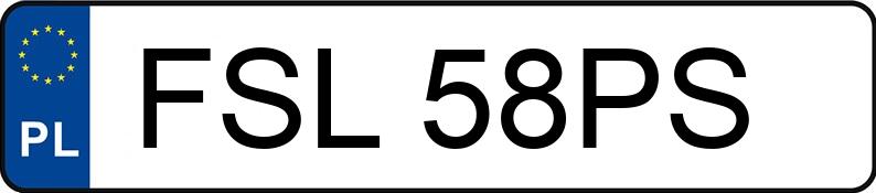 Numer rejestracyjny FSL 58PS posiada OPEL ASTRA - FSL58PS Numer rejestracyjny FSL 58PS posiada OPEL ASTRA - FSL58PS