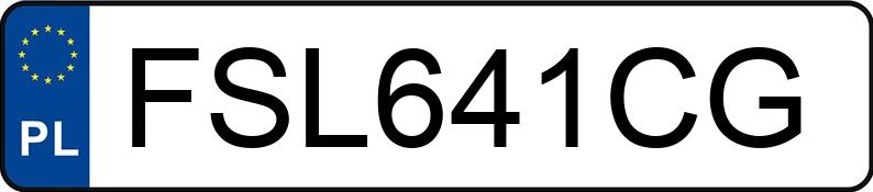Numer rejestracyjny FSL 641CG posiada OPEL INSIGNIA - FSL641CG