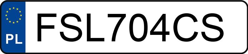 Numer rejestracyjny FSL 704CS posiada BMW 320D TOURING 2.0 - FSL704CS Numer rejestracyjny FSL 704CS posiada BMW 320D TOURING 2.0 - FSL704CS