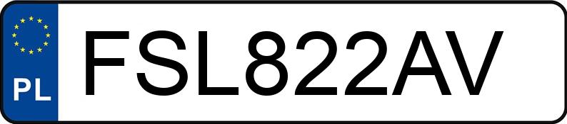 Numer rejestracyjny FSL 822AV posiada BMW 530 - FSL822AV Numer rejestracyjny FSL 822AV posiada BMW 530 - FSL822AV